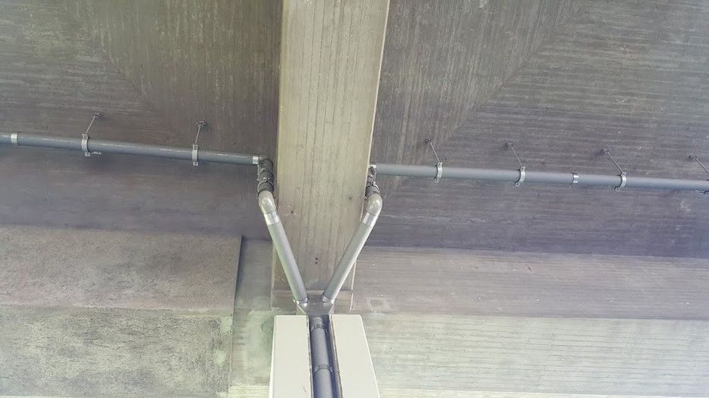 Brückenentwässerungsleitung aus BML
2018