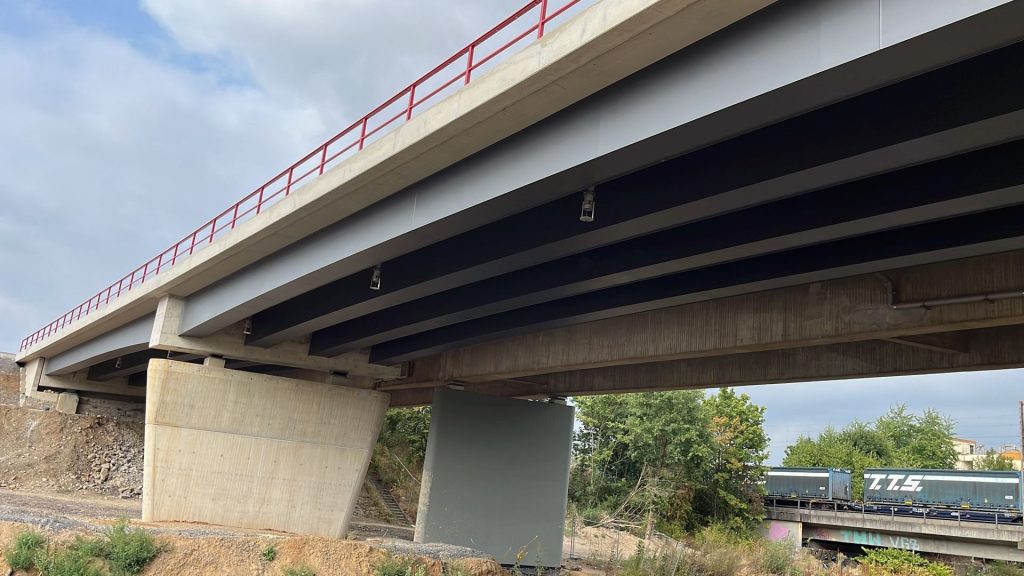 Brückenentwässerung Edelstahl 
Strahlverteiler