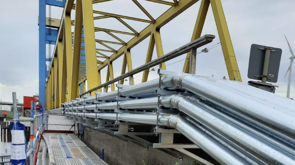 Brückenentwässerung Edelstahl