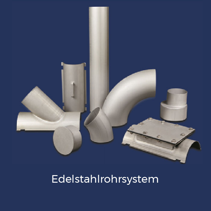 Edelstahlrohrsystem